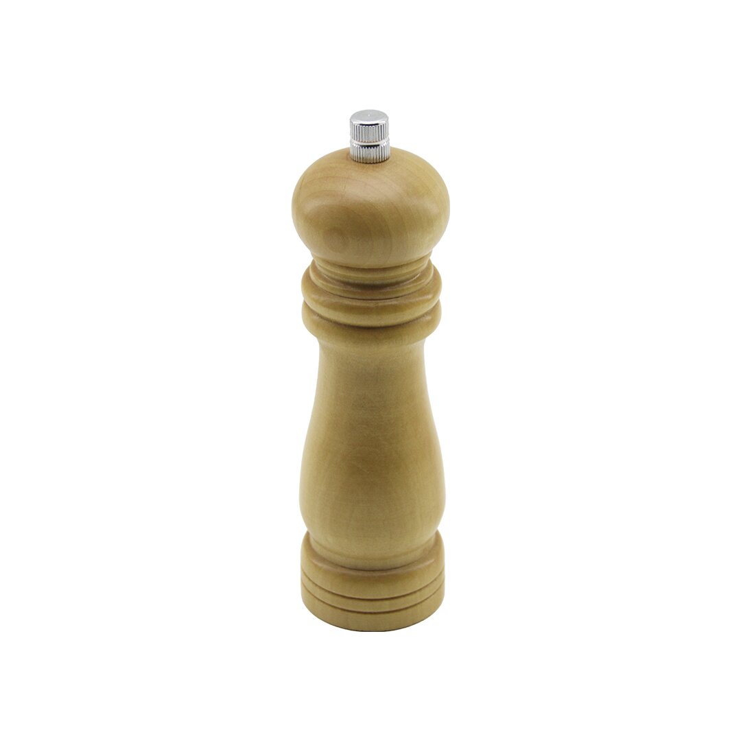 KÜÇÜK= ÇAP: 4.5CM - UZUNLUK: 15CM AHŞAP TUZ - BAHARAT ÖĞÜTÜCÜ (5643)