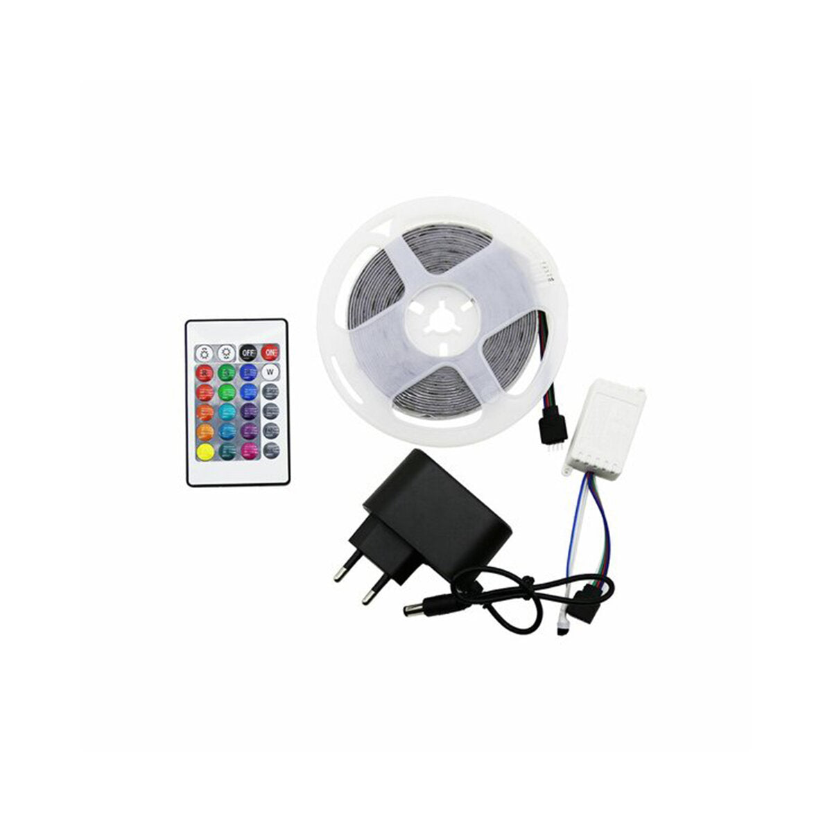LED RGB KUMANDALI ŞERİT LED 5MT (5643)