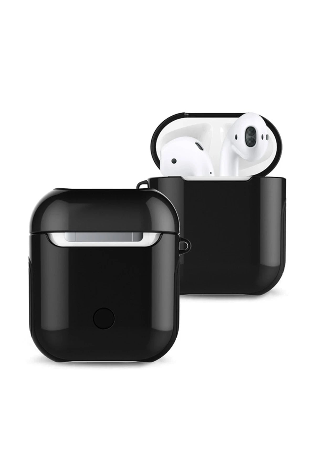 Newface Apple Airpods 2 (2.nesil) 3in1 Kılıf - Siyah