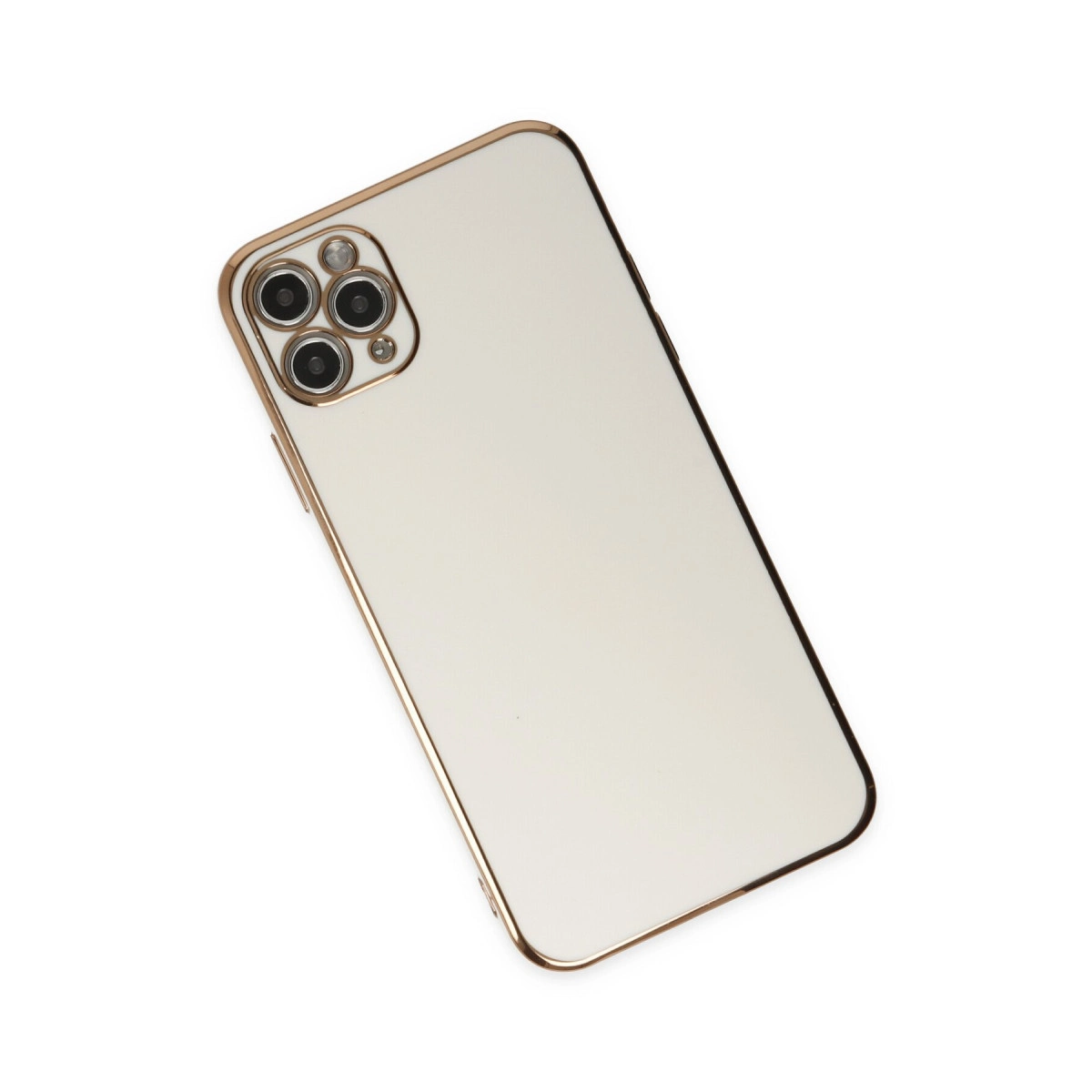 Newface Apple İphone 11 Pro Max Kılıf Volet Silikon - Beyaz