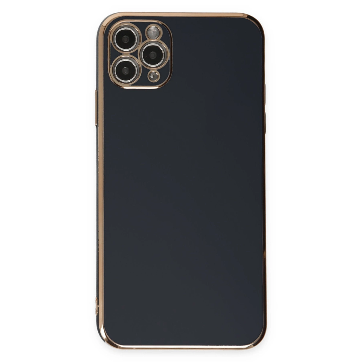Newface Apple İphone 11 Pro Max Kılıf Volet Silikon - Siyah