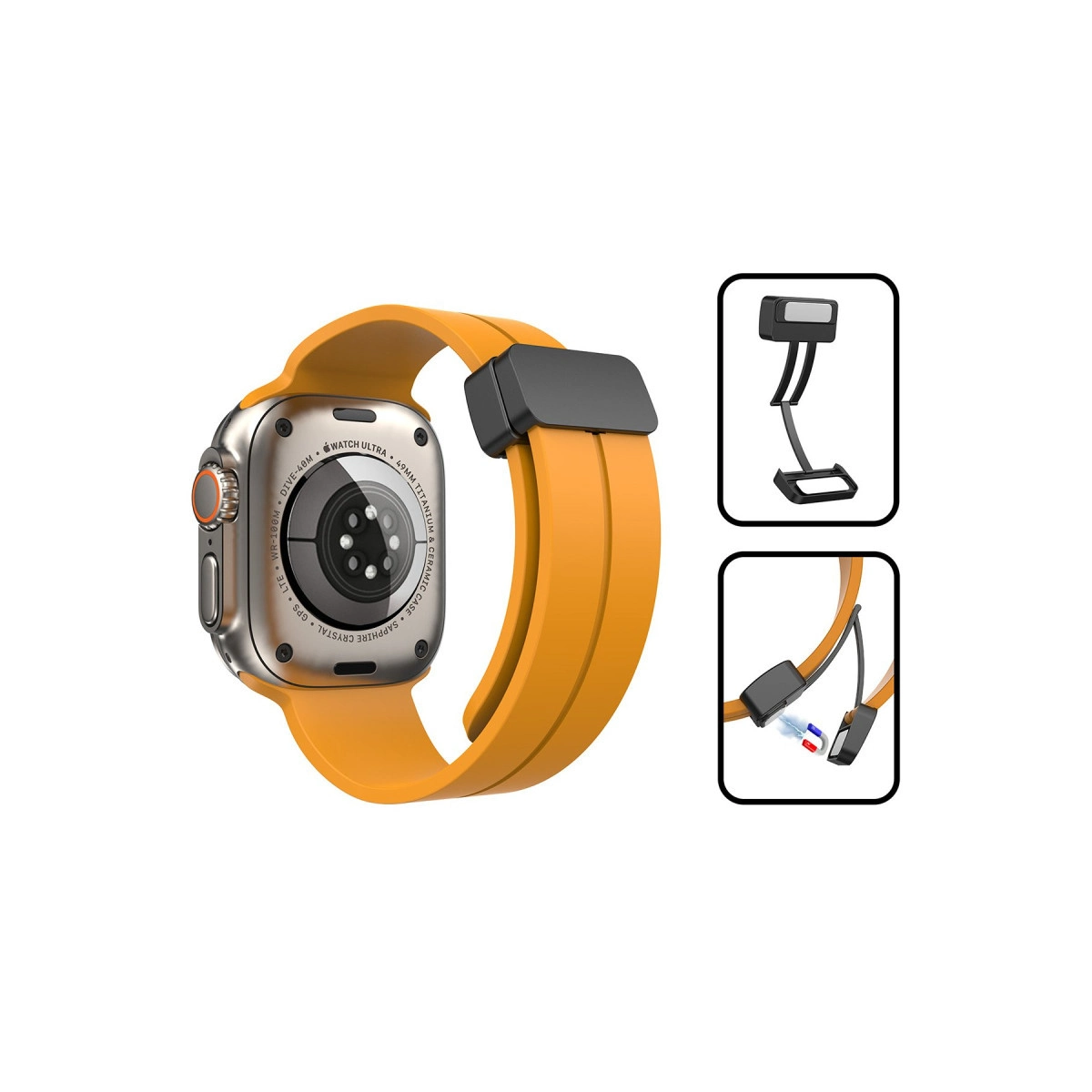Newface Apple Watch 38mm Kr412 Elegance Stylısh Kordon - Pudra