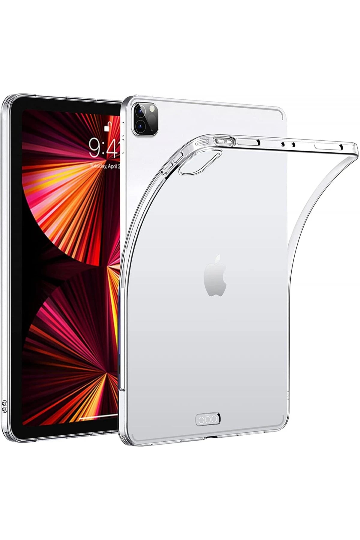 Newface Apple iPad Pro 11 (2020) Kılıf Tablet Şeffaf Silikon