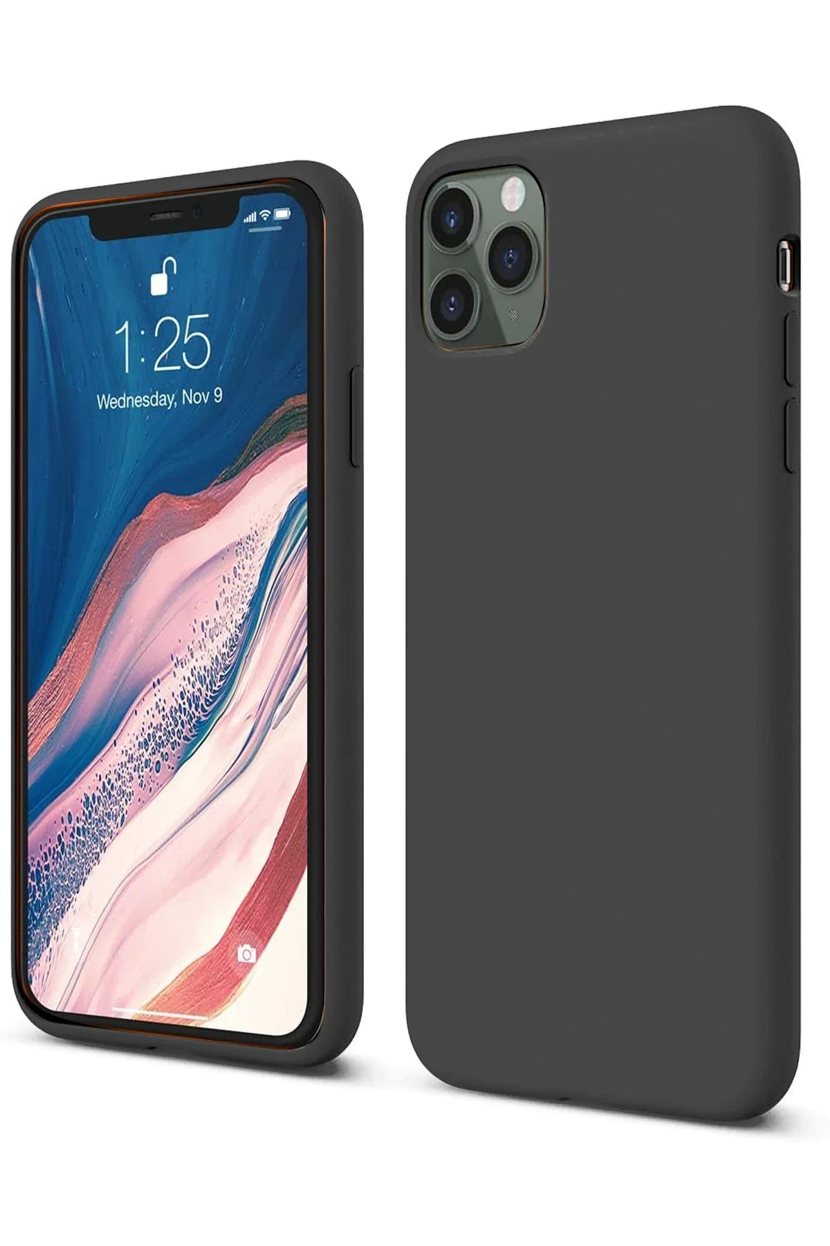 Newface Apple iPhone 11 Pro Kılıf First Silikon - Siyah