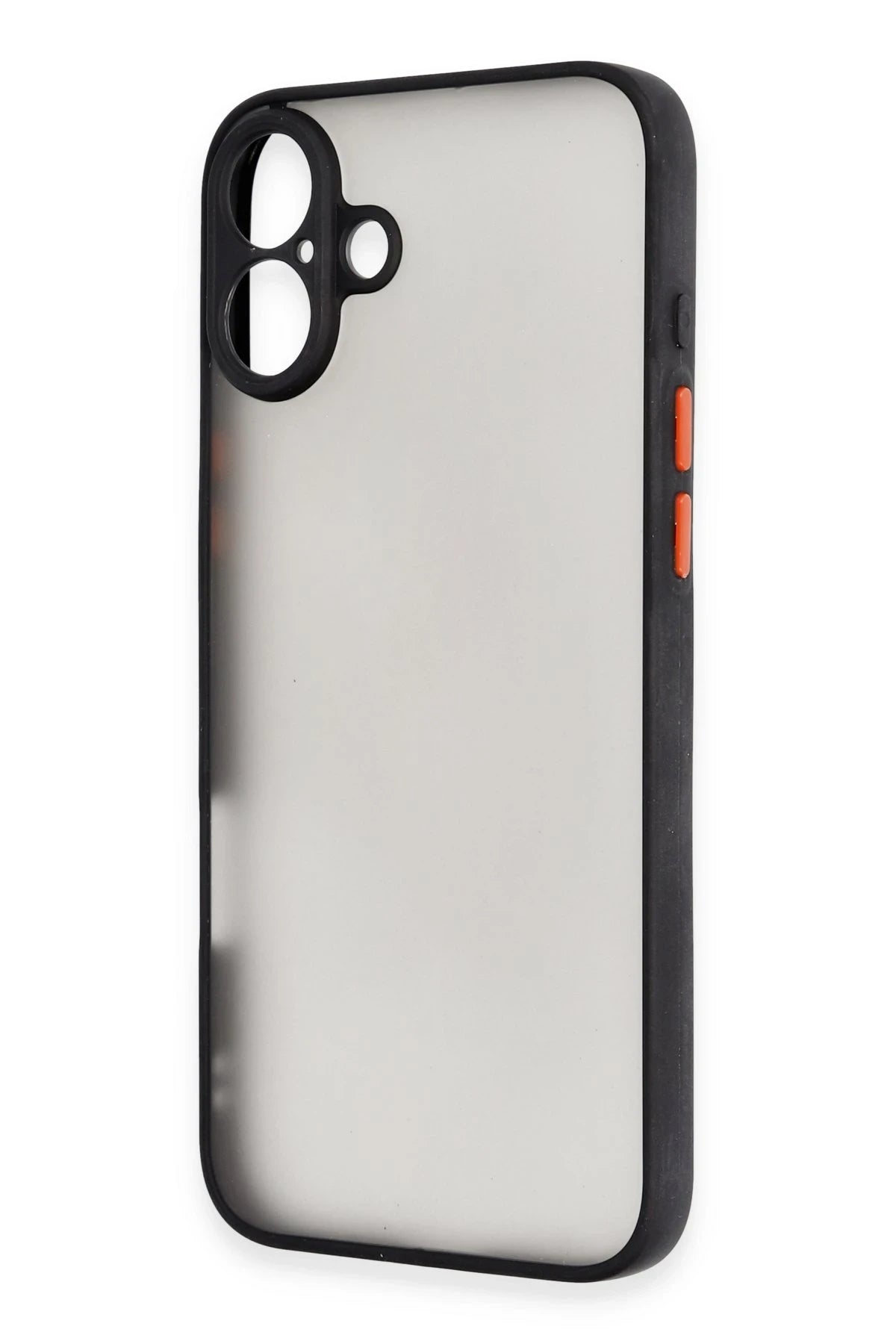 Newface Apple iPhone 16 Kılıf Montreal Silikon Kapak - Siyah