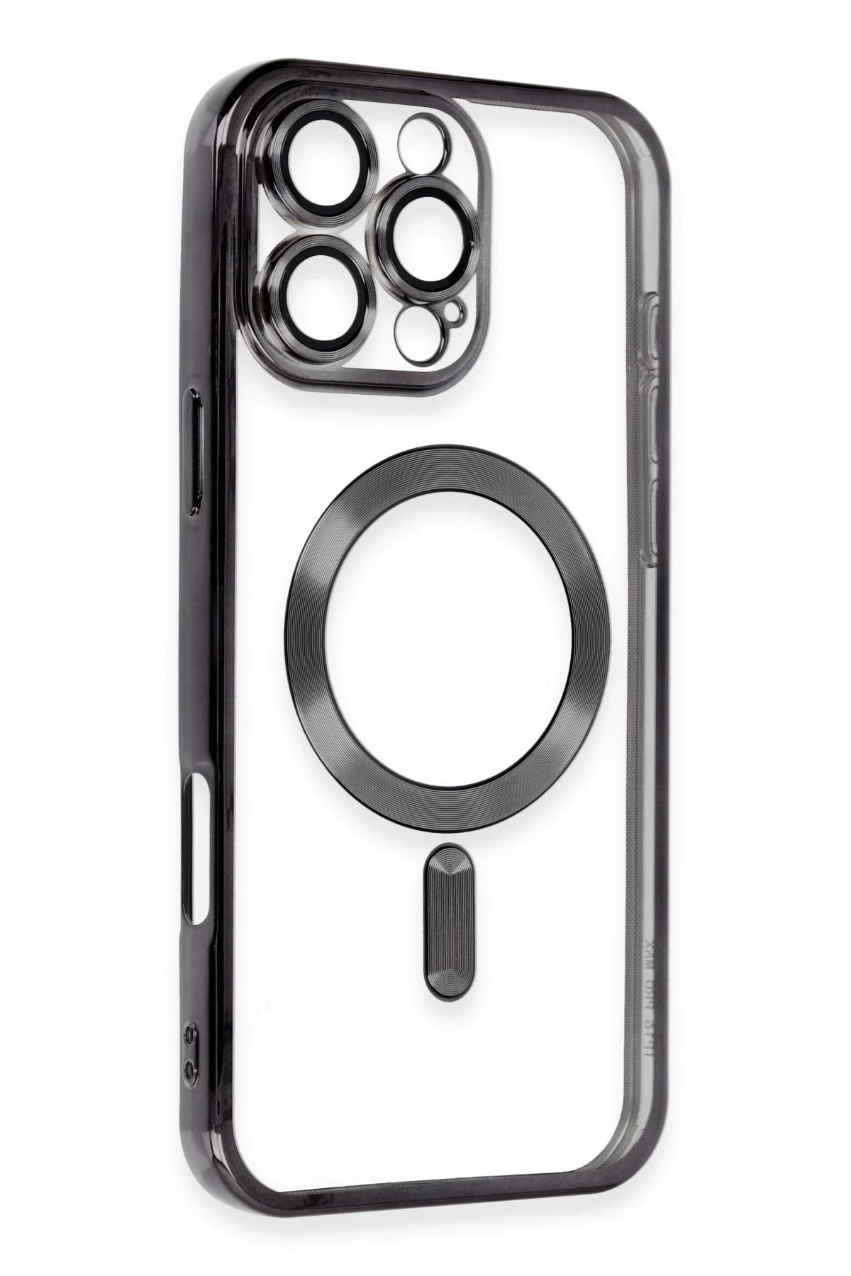 Newface Apple iPhone 16 Pro Kılıf Kross Magneticsafe Kapak - Siyah