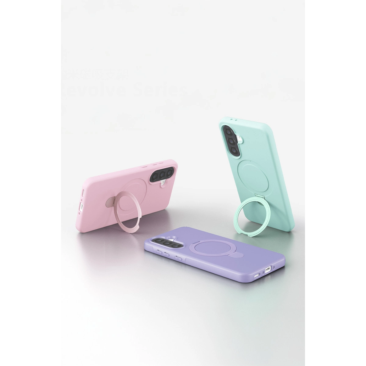 Samsung Galaxy A26 Regal Magsafe Standlı Kapak - Yeşil