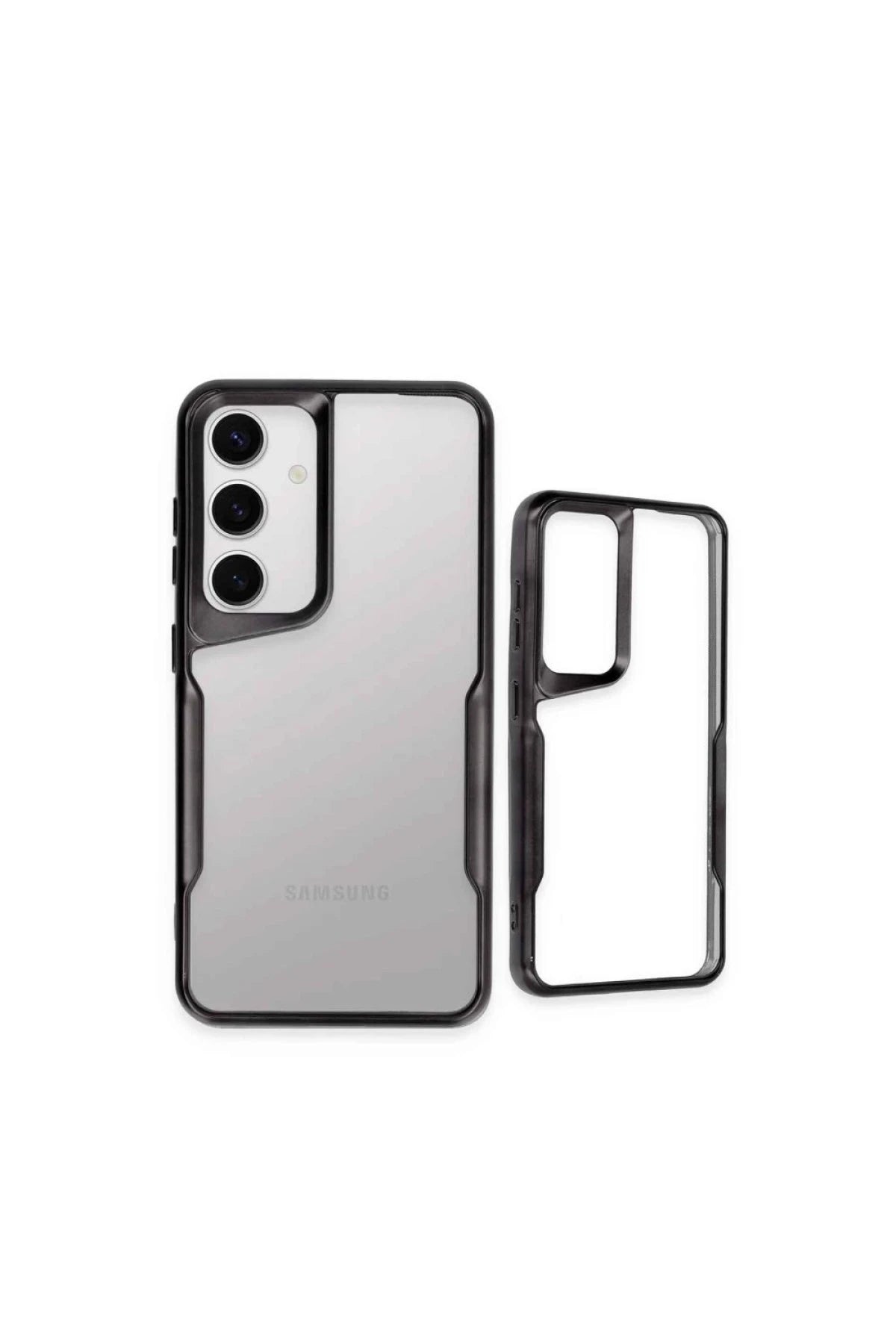 Newface Samsung Galaxy A35 5G Kılıf Boyi Silikon Kapak - Siyah