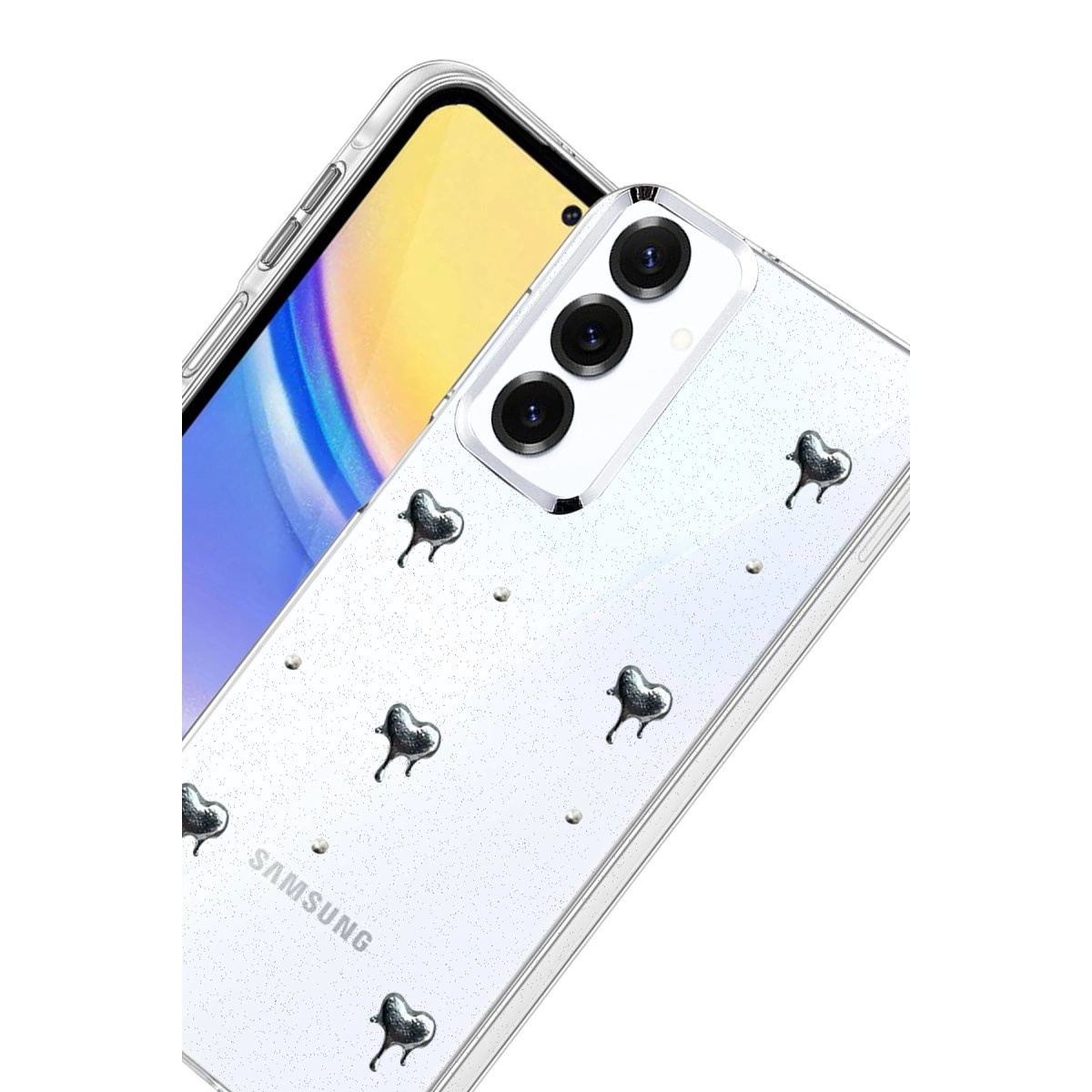 Samsung Galaxy S24 Fe Fiyonk Desenli Kapak - Desen 1