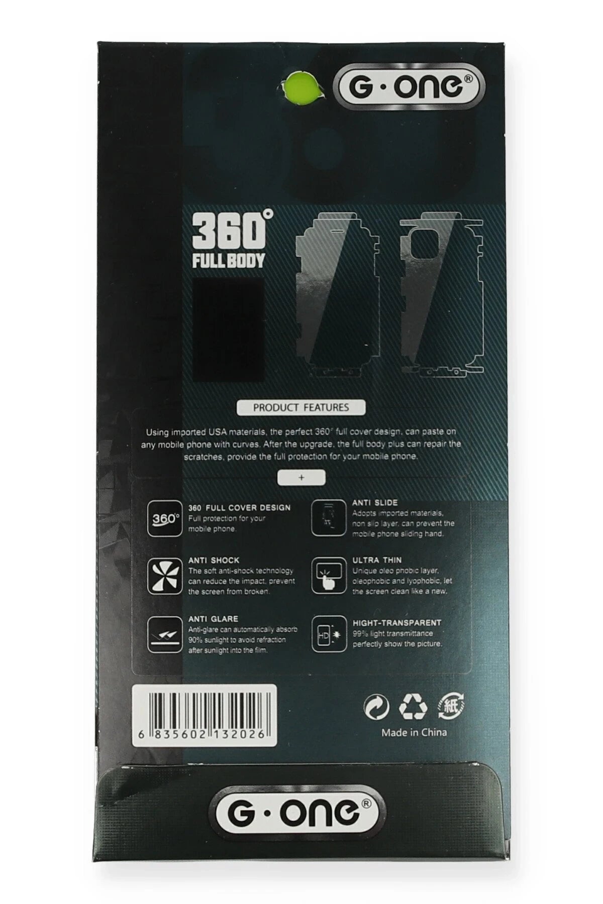 Newface Samsung Galaxy S24 Plus 360 Full Body Arka Koruyucu