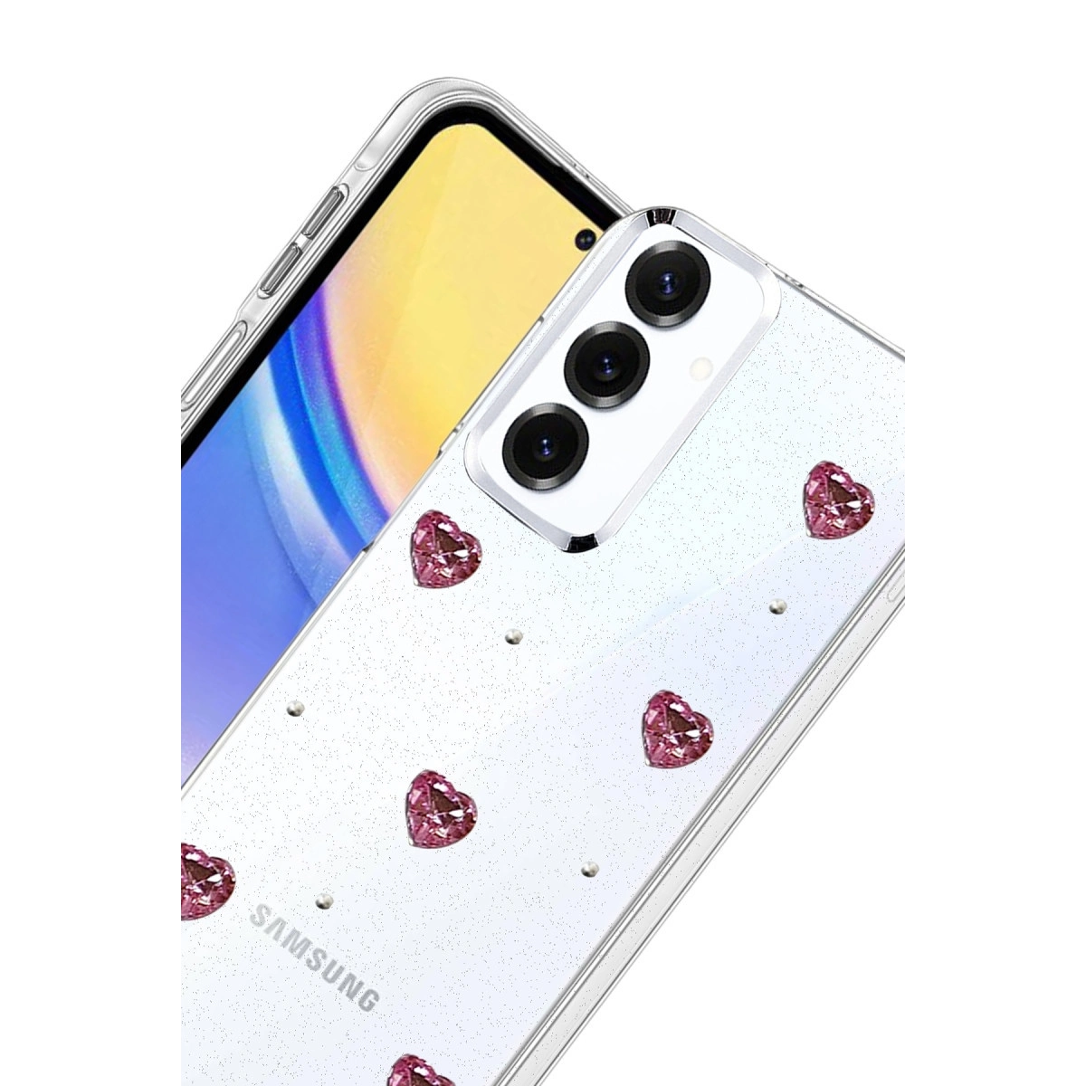 Samsung Galaxy S25 Fiyonk Desenli Kapak - Desen 3