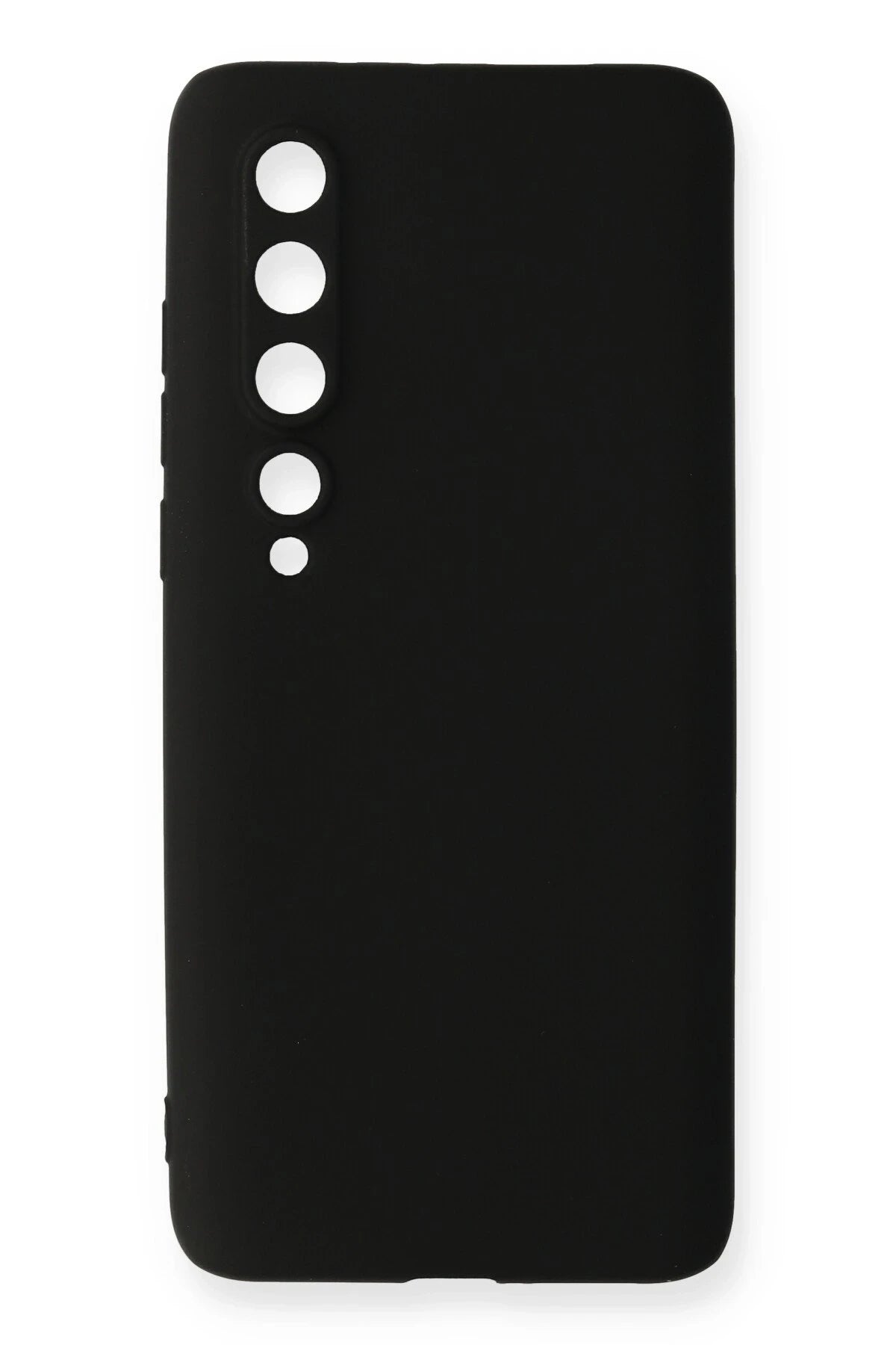 Newface Xiaomi Mi 10 Kılıf First Silikon - Siyah