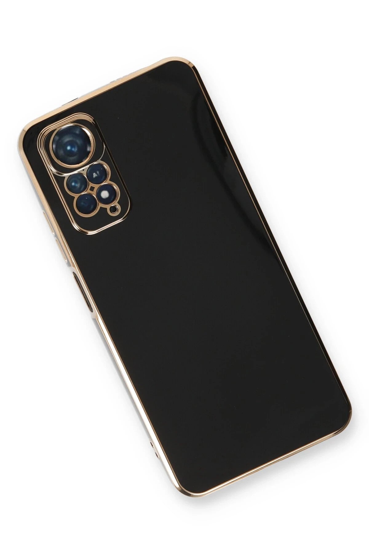 Newface Xiaomi Redmi Note 11 Kılıf Volet Silikon - Siyah