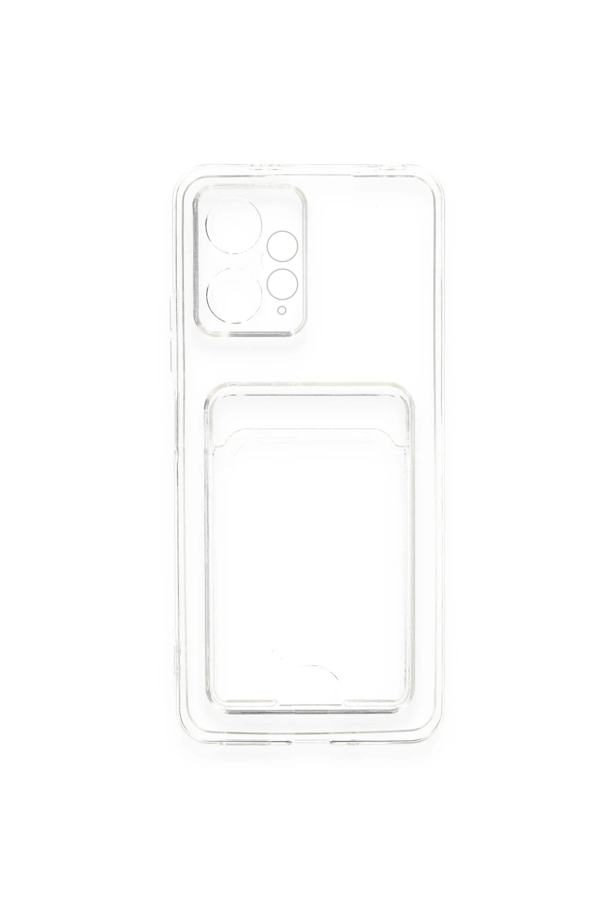 Newface Xiaomi Redmi Note 12 4G Kılıf Kart Şeffaf Silikon - Şeffaf