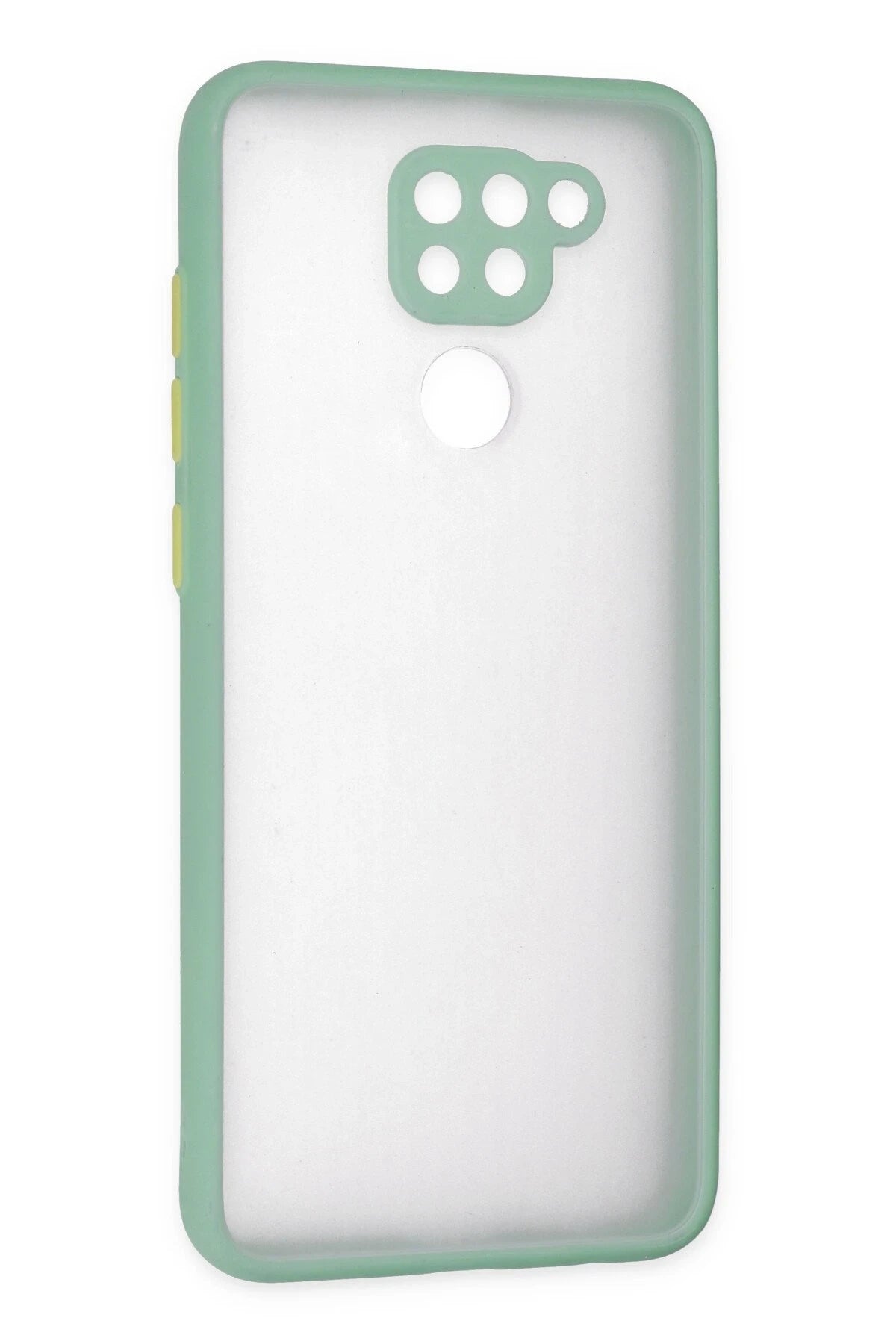 Newface Xiaomi Redmi Note 9 Kılıf Montreal Silikon Kapak - Turkuaz