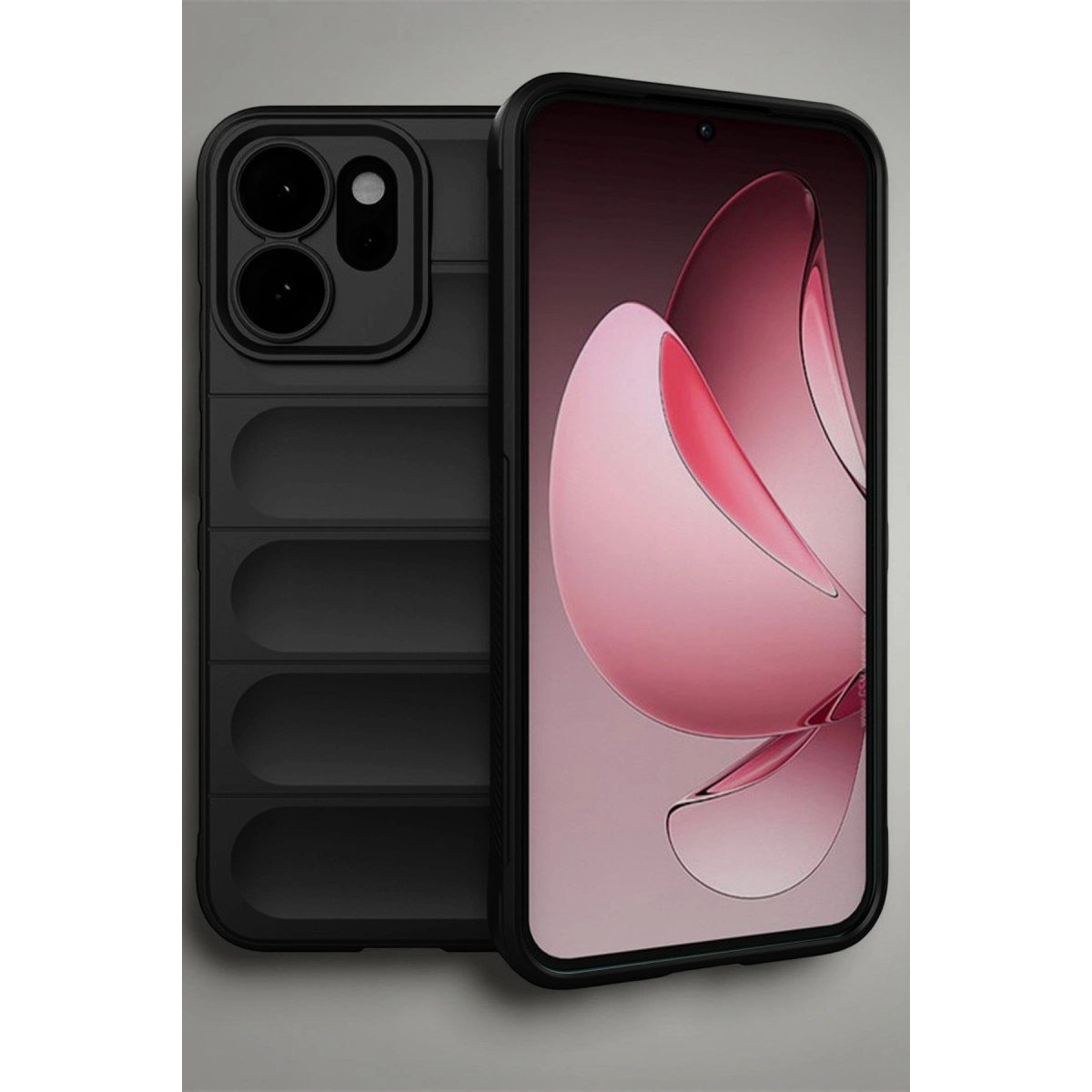 Oppo Reno 14 Optimum Silikon - Siyah