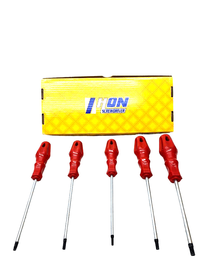 TORNAVİDA 5 PARÇA TORK TORX TORNAVİDA SETİ (5643)