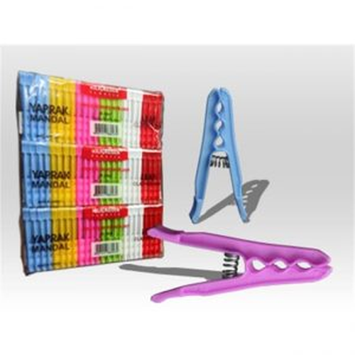PLASTİK ORKİDE MANDAL 144 PARÇA (5643)