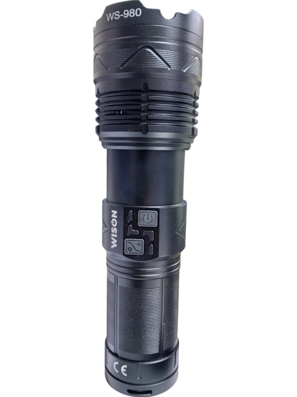 Profesyonel Zoomlu El Feneri | 60w – 7000 Lümen – 13.200 Mah – Type‑c – Metal Gövde (5643)
