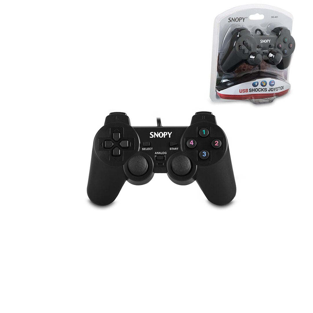 PS3 SİYAH OYUN KOLU ANALOG TİTREŞİMLİ USB KABLO 15 TUŞ - 2 ANALOG - 8 YÖN TETİKLEYİCİ 1.8MT KABLO (5643)