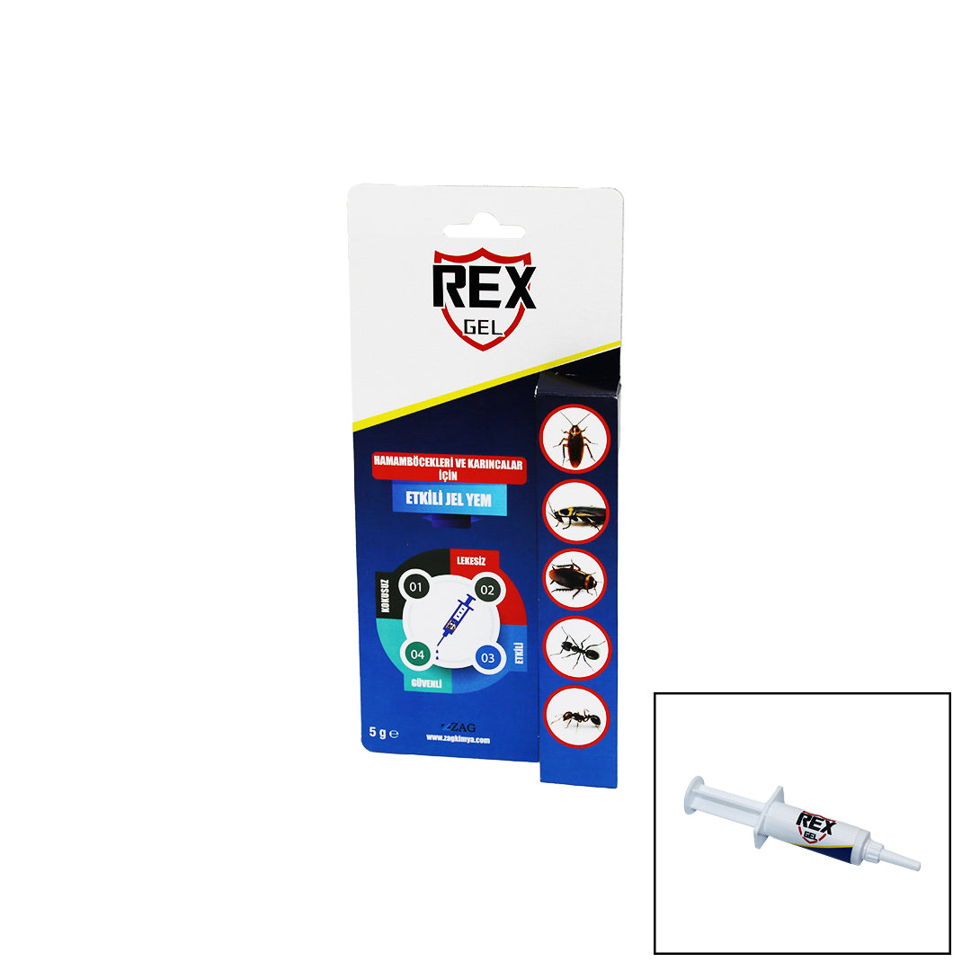 REX GEL HAMAMBÖCEĞİ VE KARINCA JELİ - ŞIRINGA5GR (5643)