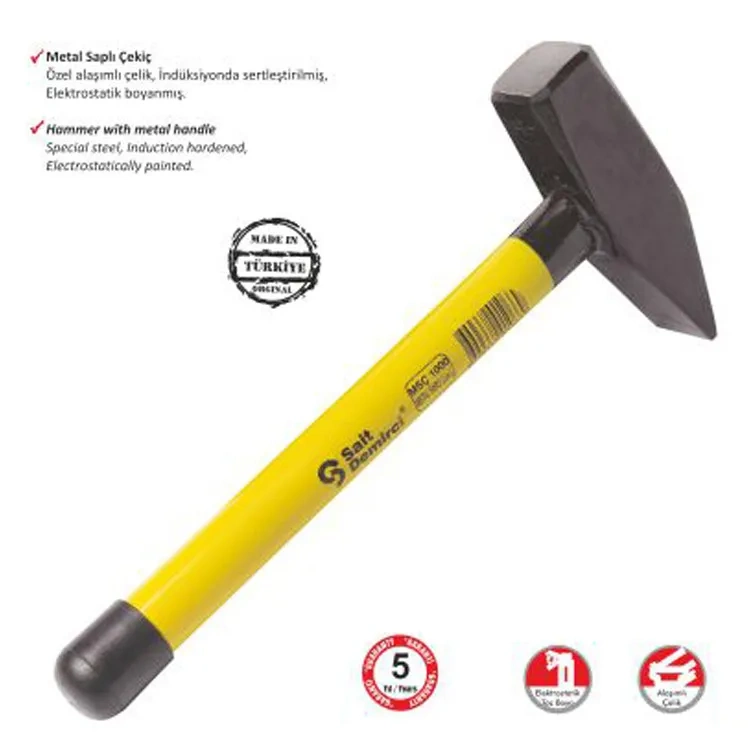 Sait Demirci Metal Saplı Çekiç 1000 Gr