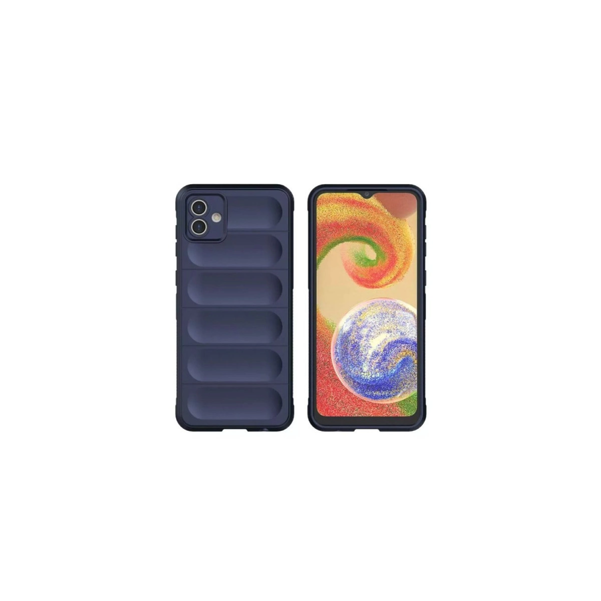 Samsung Galaxy A06 Kılıf Optimum Silikon - Lacivert