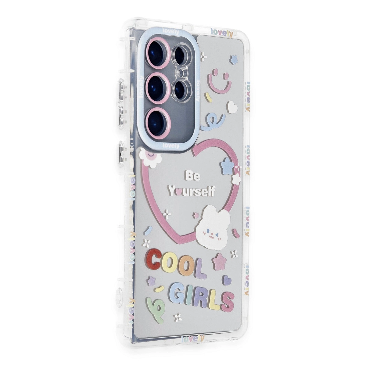 Samsung Galaxy S24 Ultra Kılıf Reflexion Desenli Kapak - Desen 1