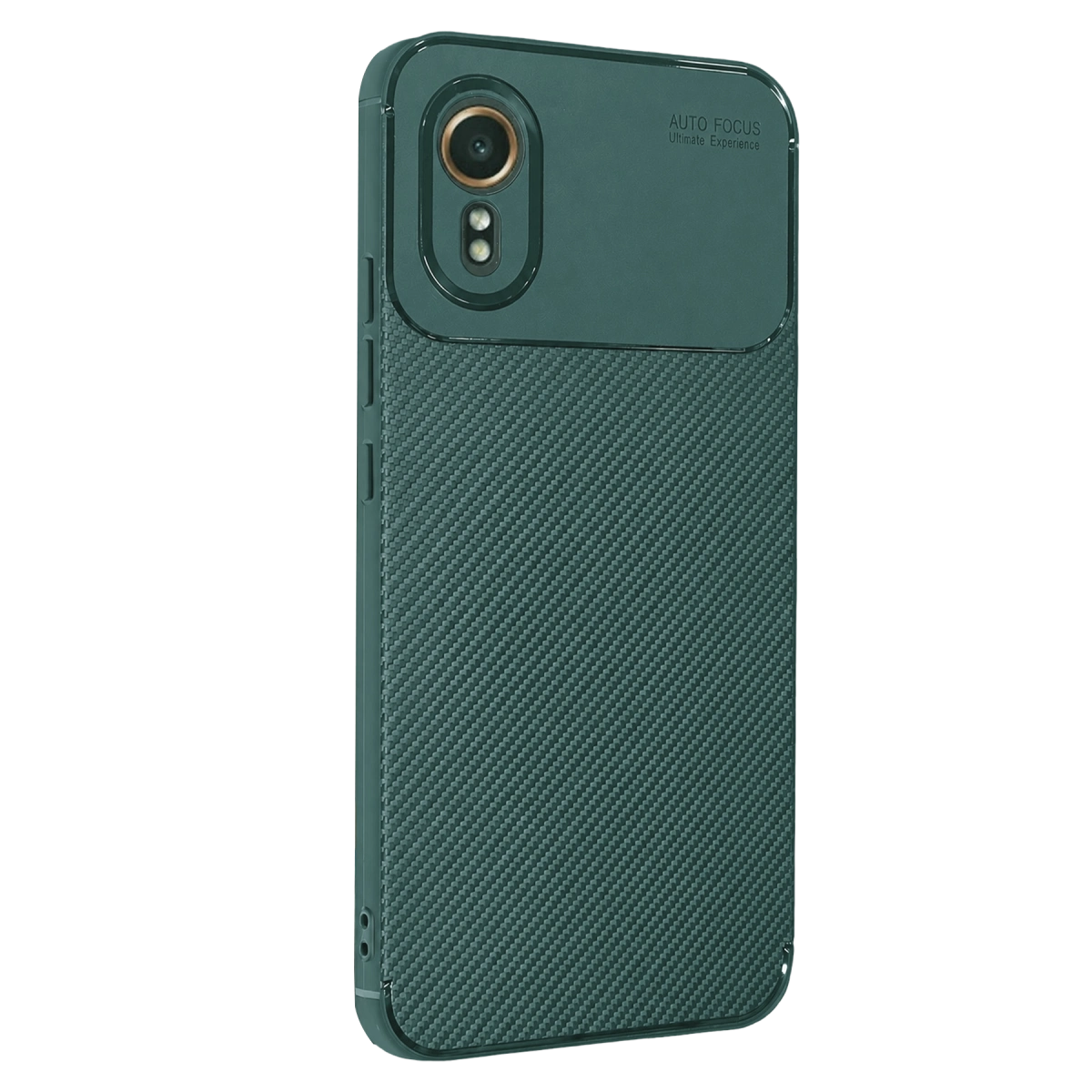 Samsung Galaxy Xcover 7 Kılıf Auto Focus Karbon Kapak - Yeşil