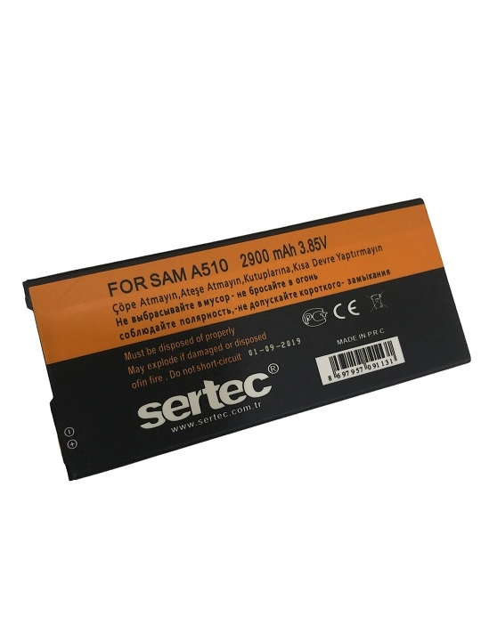 Sertec - Samsung Galaxy A510 - A5 2016 Uyumlu Batarya