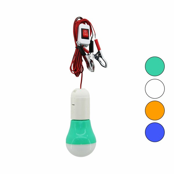 SEYYAR - LED LAMBA AKÜ TAKVİYE KABLOLU= 4MT 12V - 5W (5643)
