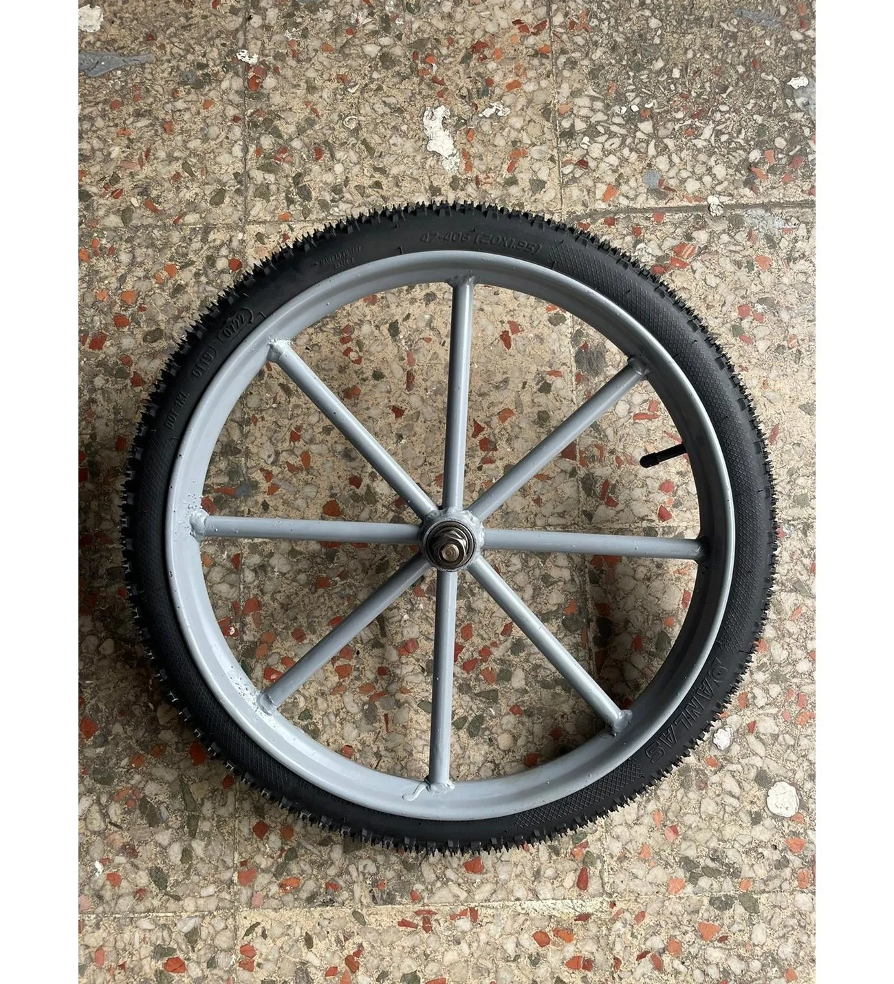 Seyyar Tezgah / Araba Tekerleği 65 Cm - Borulu Jant (jant Boyu:50 Cm)