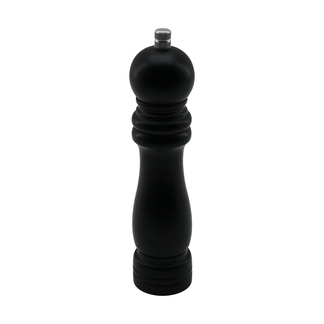 SİYAH AHŞAP BÜYÜK= ÇAP: 4.5CM - UZUNLUK: 19.5CM TUZ - BAHARAT ÖĞÜTÜCÜ (5643)