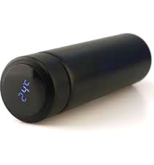 SİYAH LED DERECELİ ÇELİK TERMOS 500ML (5643)