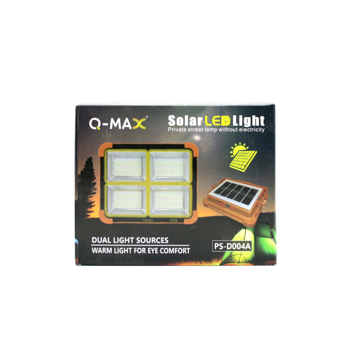 SOLAR LED LİGHT ÇAKARLI SOLAR PROJEKTÖR - POWERBANK KAMP - DIŞ MEKAN GÜNEŞ ENERJİLİ 12000mAh- 84X4=336LED (5643)