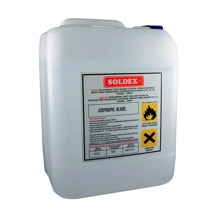 Soldex İzopropil Alkol 20 Lt - %99,9 Saf İpa