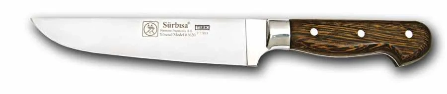 Sürbısa 61020ym - Sürmene Yöresel Kasap Bıçağı 18 Cm - Kurban,kurban, Doğrama, Kesim