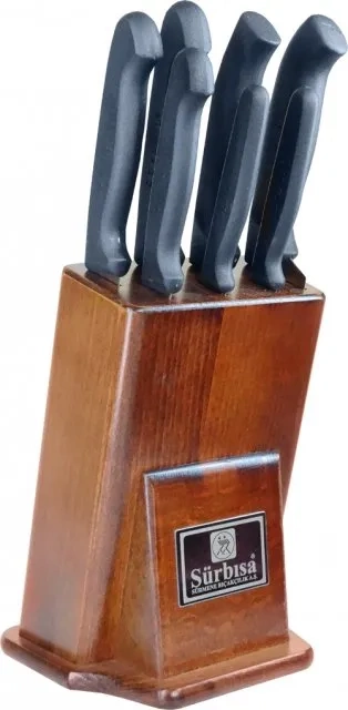 Sürbısa 61510 - Sürmene Mutfak Bıçakları Seti - 7 Li Set