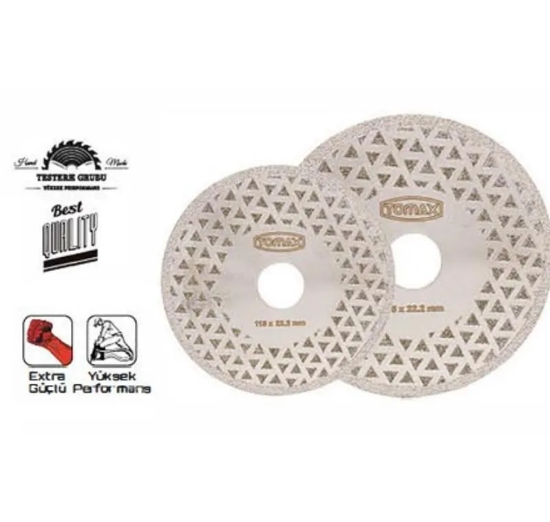 Tomax Elektrolize Elmas Kesici Disk - 180 Mm