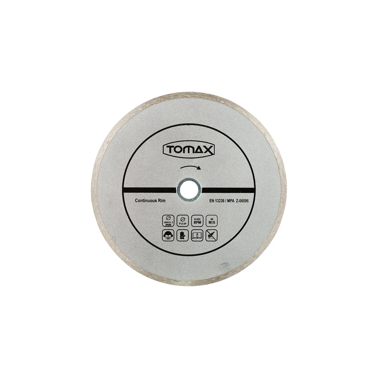 Tomax Sürekli Elmas Fayans Kesici Disk - 230x2,4x22