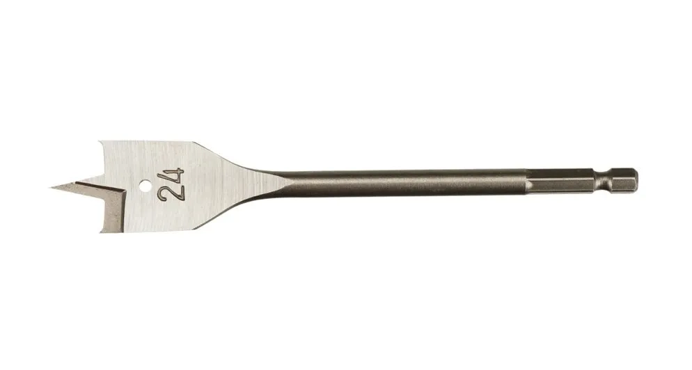 Tomax Yaprak Tip Ahşap Matkap Ucu 22x170mm - Hex Saplı