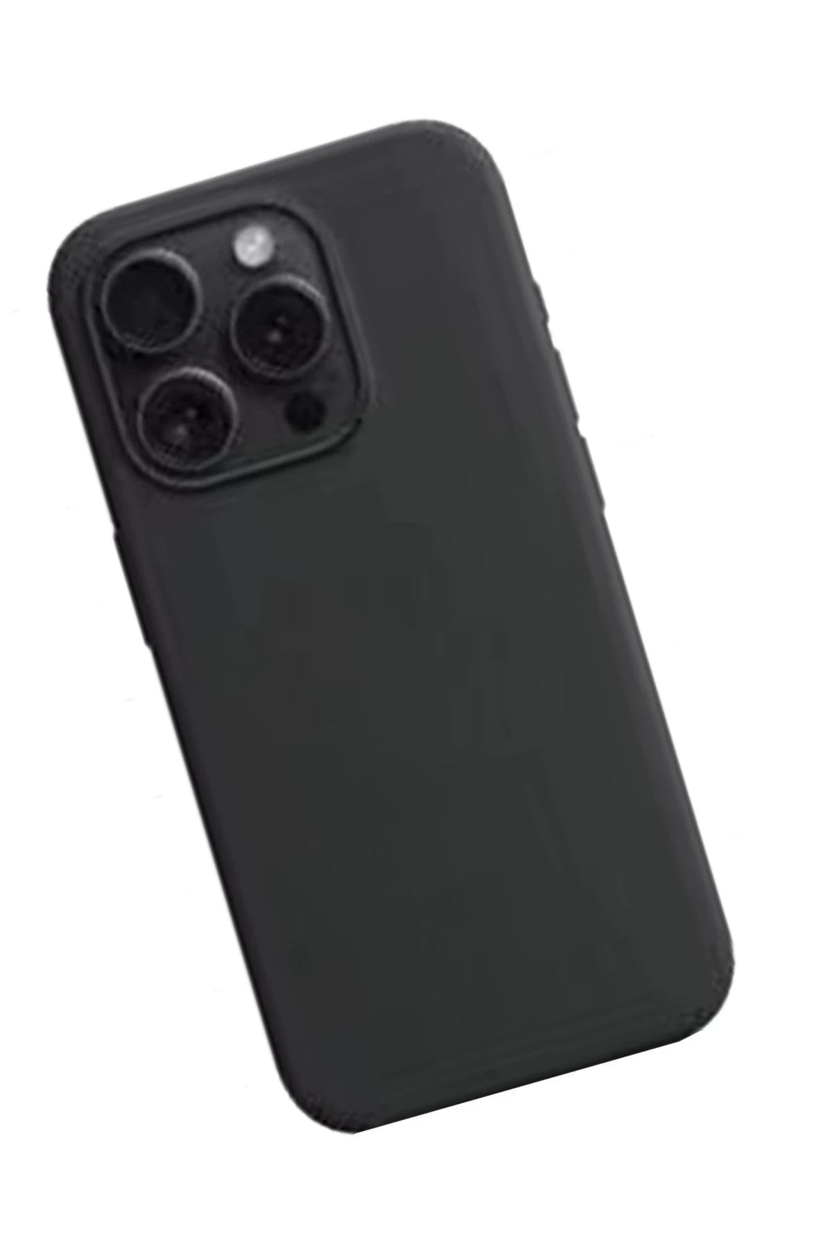 URR Apple iPhone 15 Pro Max Liquid Silikon Kapak - Siyah