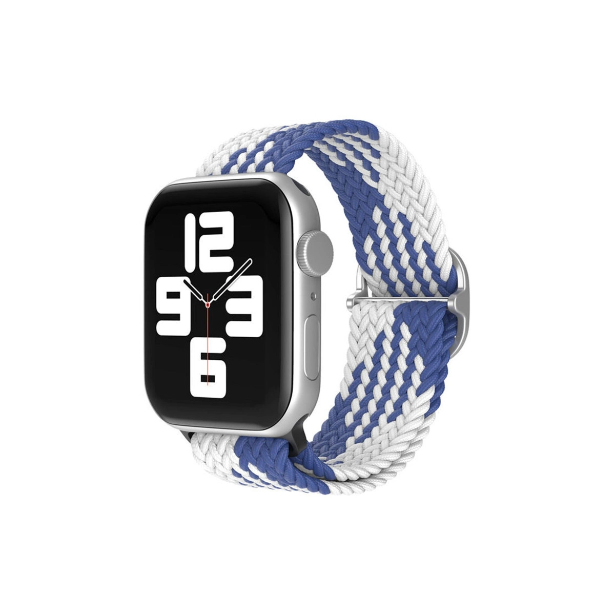 Watch 22mm Kordon - Mavi-beyaz