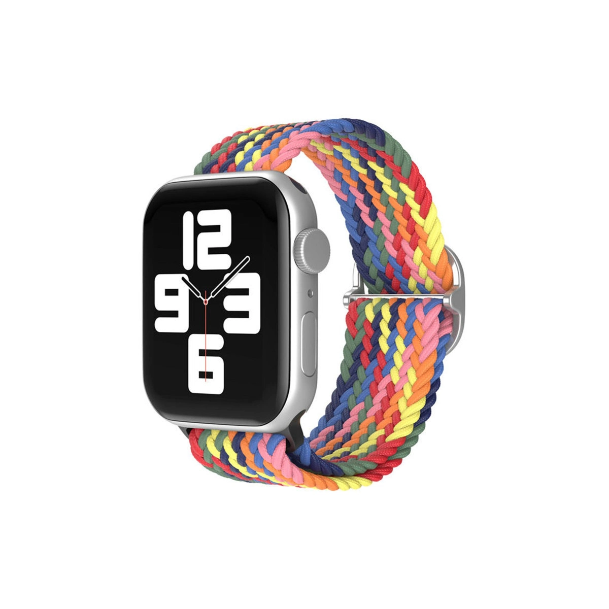Watch 42mm Kordon - Siyah-kırmızı-sarı
