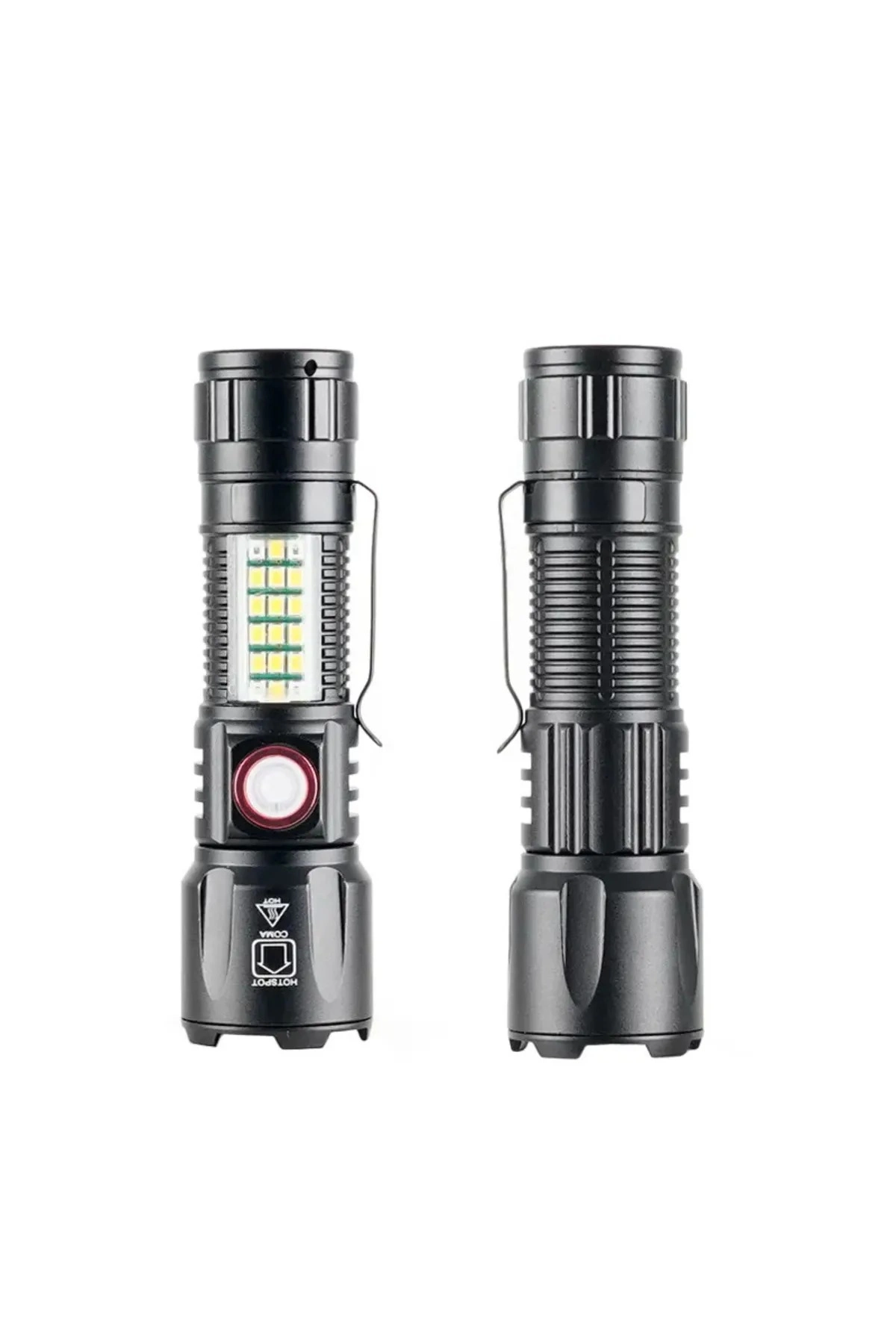 Wison Ws-2828 10w 1000 Lümen Şarjlı Metal El Feneri