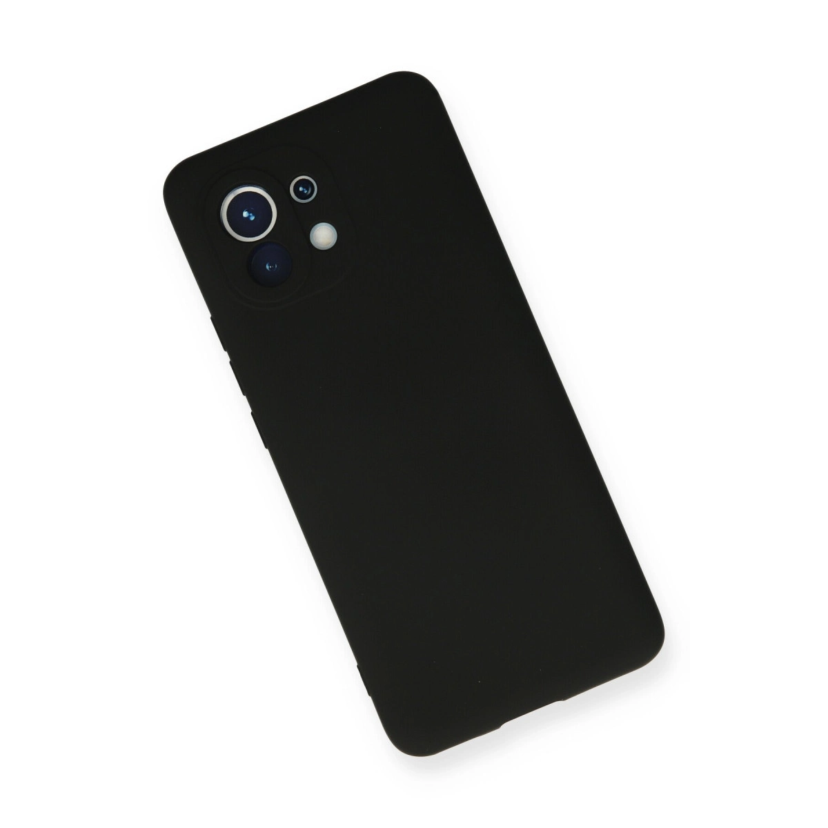 Xiaomi Mi 11 Kılıf Nano İçi Kadife Silikon - Siyah