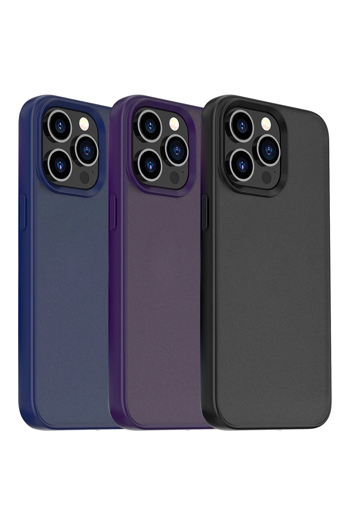 Yesido Apple iPhone 14 Pro Max PC05 Tower Kapak - Lacivert