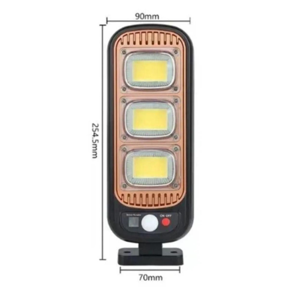 BUFFER® Sensörlü Güneş Enerjisi İle Şarj Olabilen Duvara Monte Solar Aydınlatma GL-84069