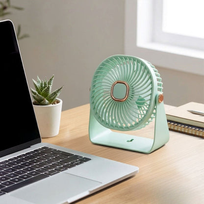 BUFFER® 3 Kademeli Masaüstü Fan – Duvara Asılıp Sabitlenebilen Standlı Kaydırmaz Pedli Mini Fan ZB112