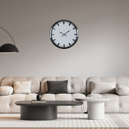 Krom Pure Simple Desenli 52 x 52 Cm Duvar Saati